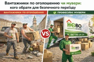 вантажники по оголошенню чи мувери для переїзду