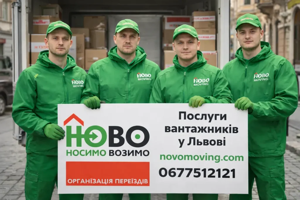 Послуги вантажників у Львові для квартирного та офісного переїзду